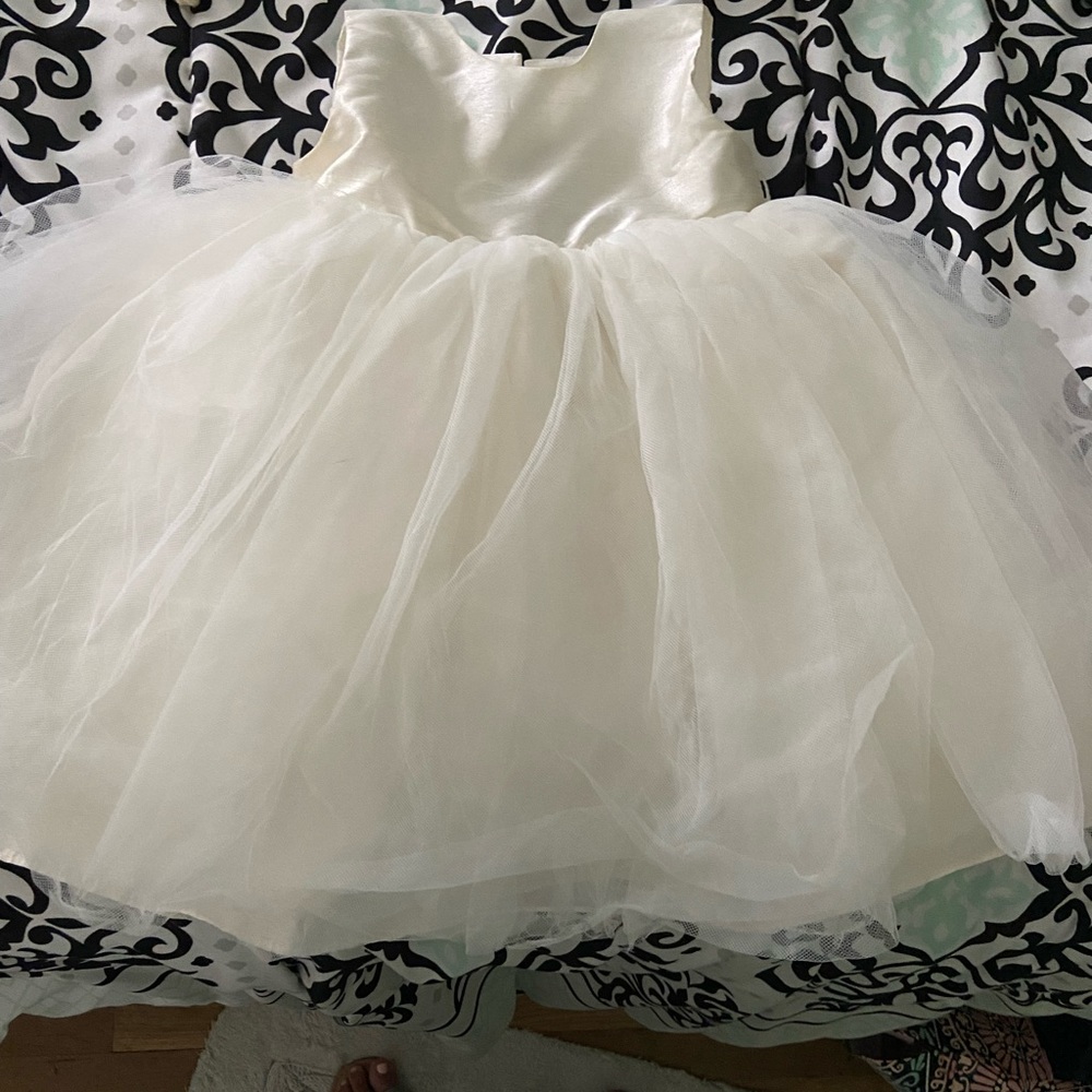 Ivory Flower girl dress